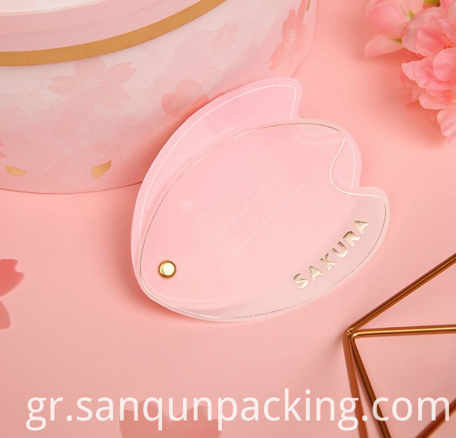 Μικρή ροζ ευχετήρια κάρτα Small Pink Greeting Card